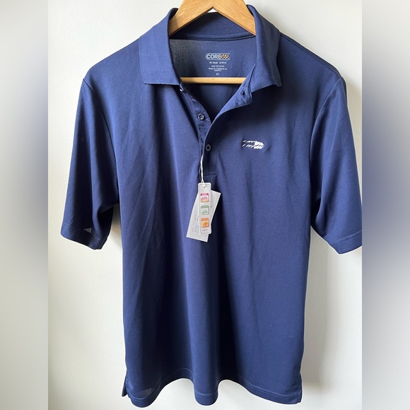 core 365 Other - CORE 365 NWT Polo Shirt Moisture Wicking Antimicrobial UV Protection Navy Blue S